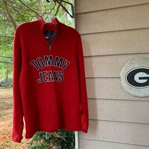 Tommy Jeans Quarter zip Pullover